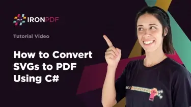 How to Convert SVGs to PDF Using C#