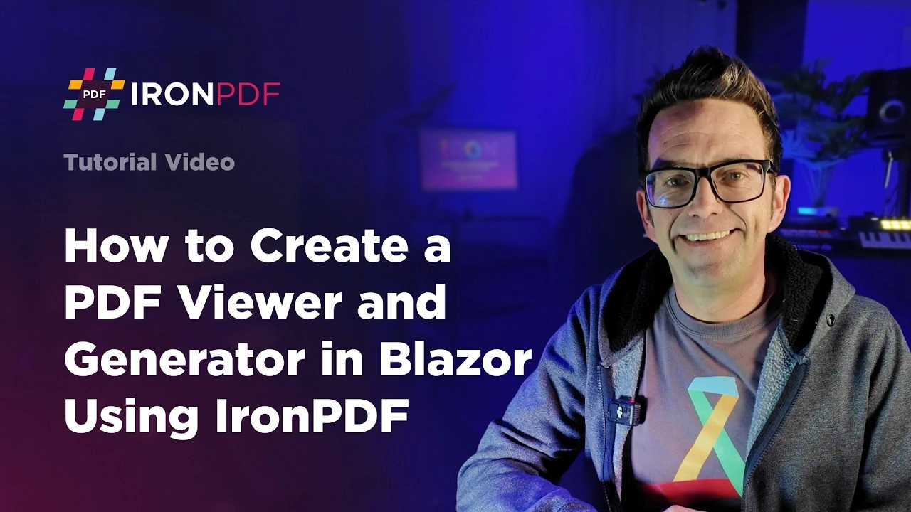 How to Create a PDF Viewer and Generator in Blazor | IronPDF