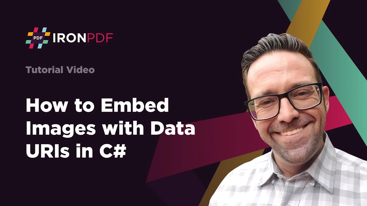 How to Embed Images with Data URIs in C# | IronPDF