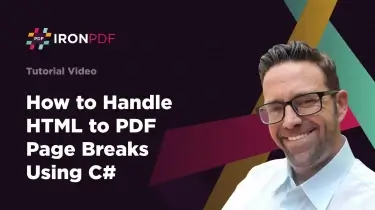 How to Handle HTML to PDF Page Breaks Using C#