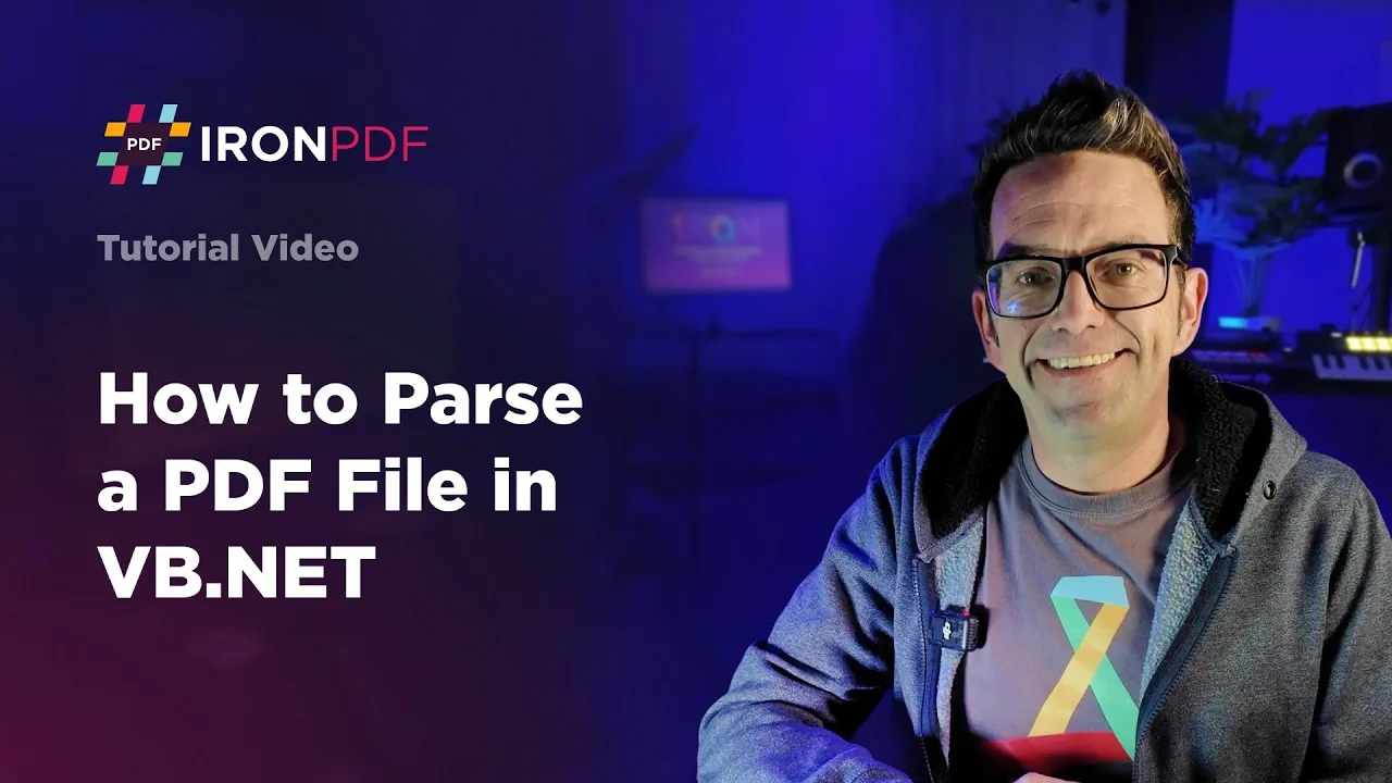 How to Parse a PDF File in VB.NET | IronPDF
