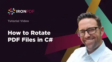 How to Rotate Text in PDFs Using C#