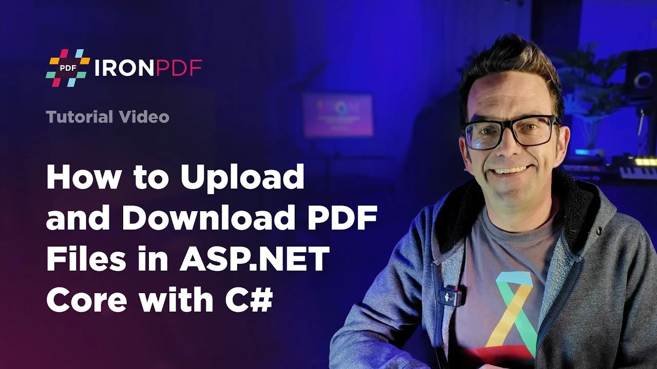 How to Upload and Download PDF Files in ASP.NET Core with C# | IronPDF