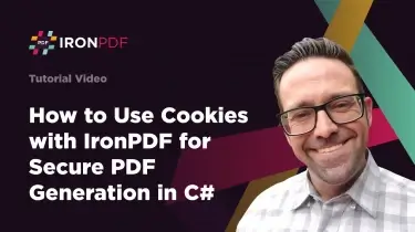 How to Use Cookies with IronPDF for Secure PDF Generation in C#