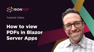 How to Use IronPDF with Blazor for PDF Generation