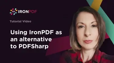 Using IronPDF as an alternative to PDFSharp