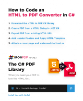 C# Create PDF (Code Example Tutorial)